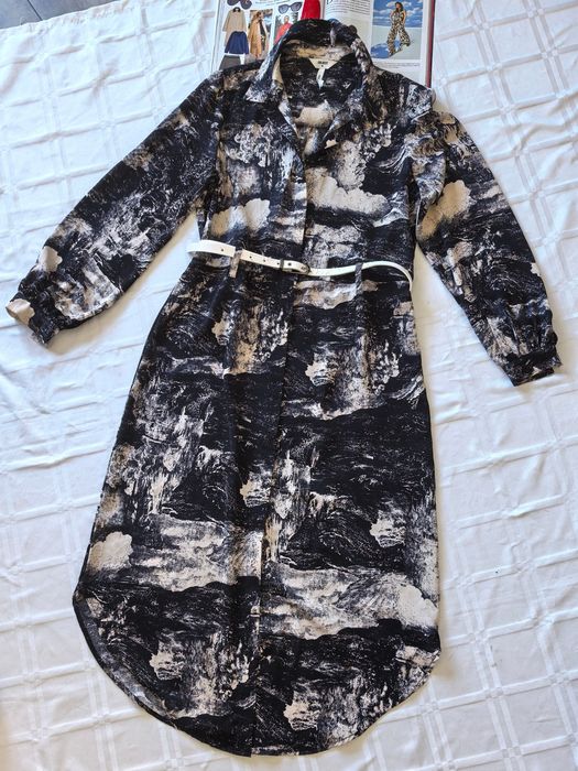 Sukienka Damska Długa Szmizjerka Object r.36/38