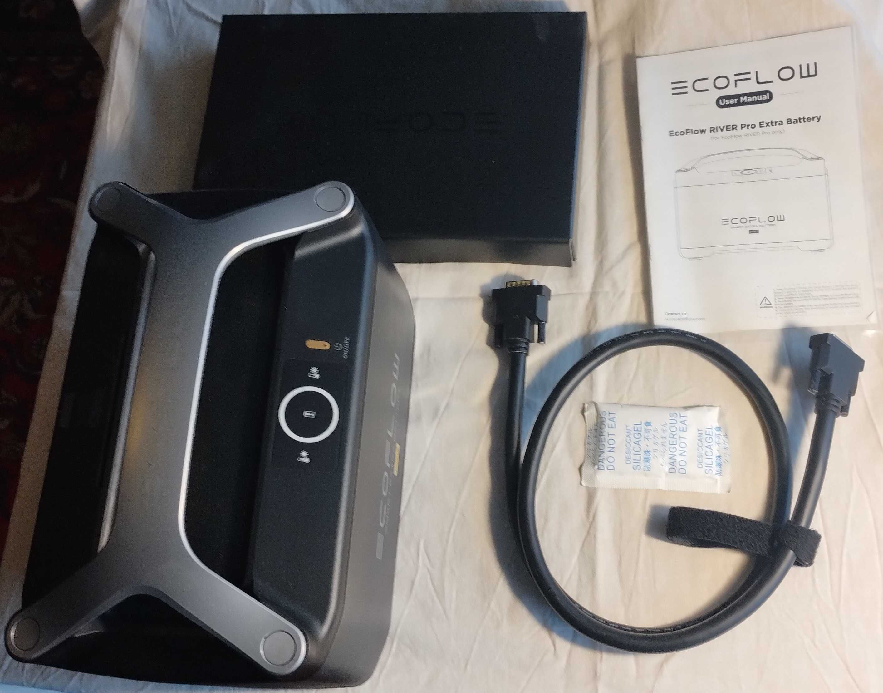Додаткова батарея для зарядної станції EcoFlow RIVER Pro Extra Battery