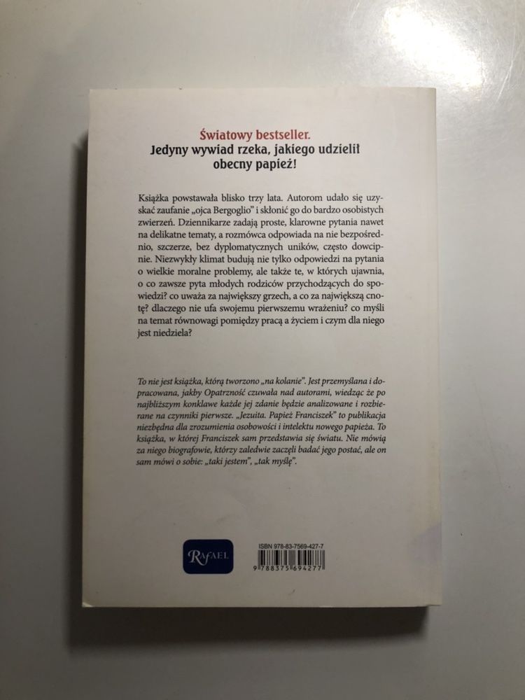 Książka „Jezuita - Papież Franciszek”