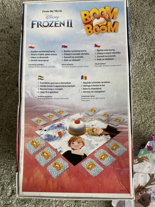 Gra Boom Boom Kraina Lodu Frozen 6+