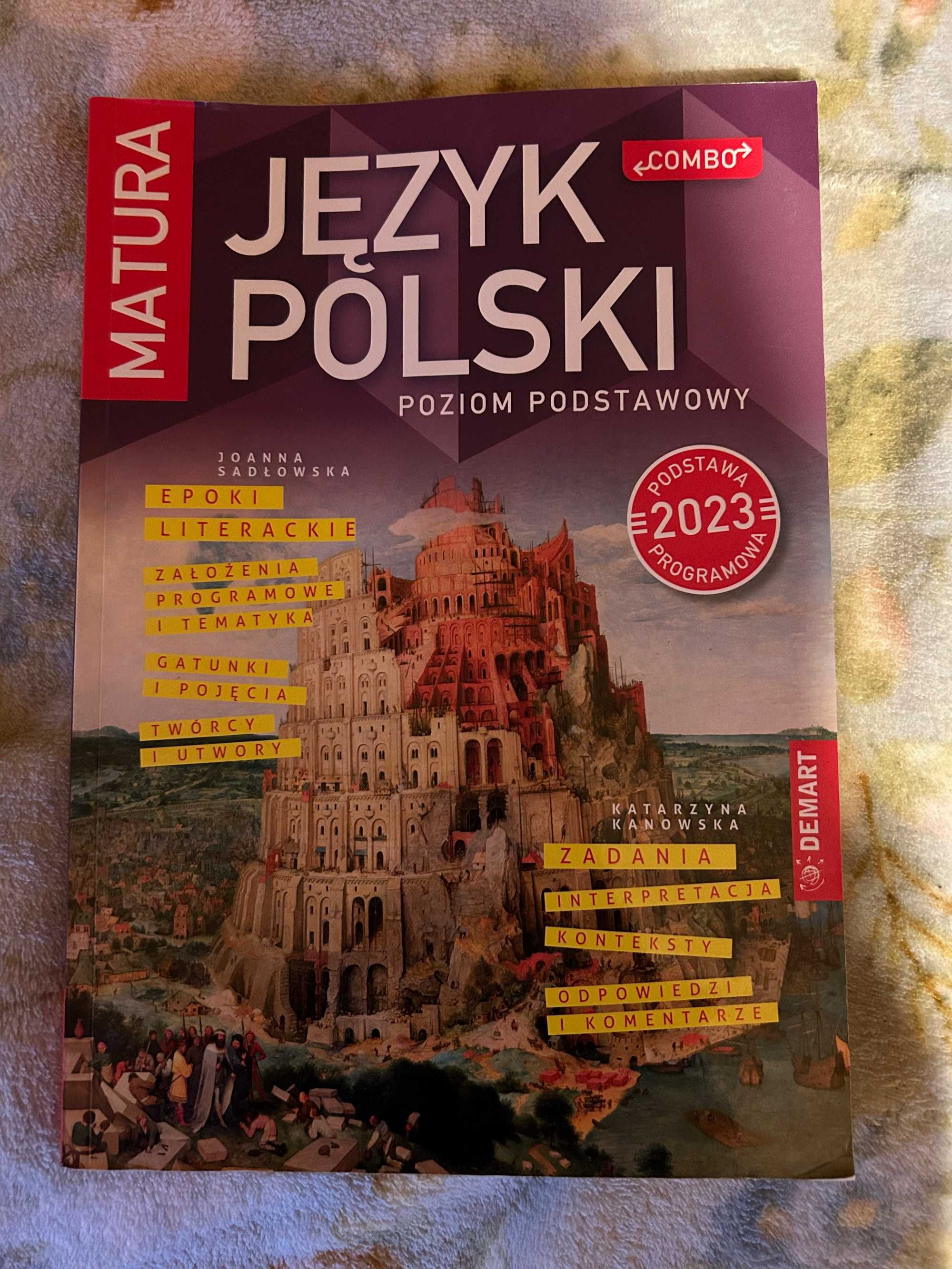 książki do matury matematyka język polski demart