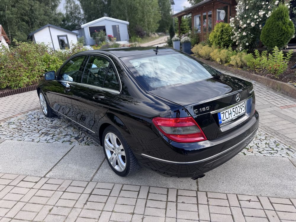 Mercedes C 180 Kompressor Avantgarde / HAK / Bezwypadkowy / Org Lakier