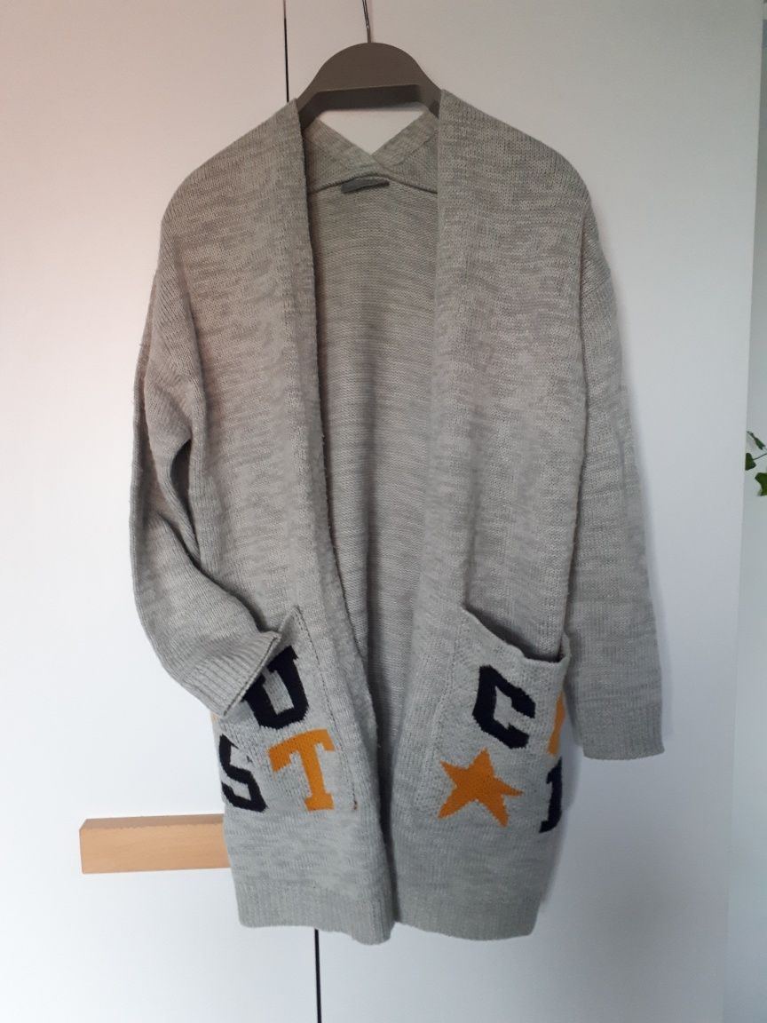 Sweter kardigan roz. 140