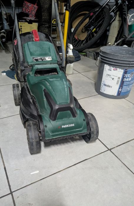 Corta relva elétrico da Parkside
