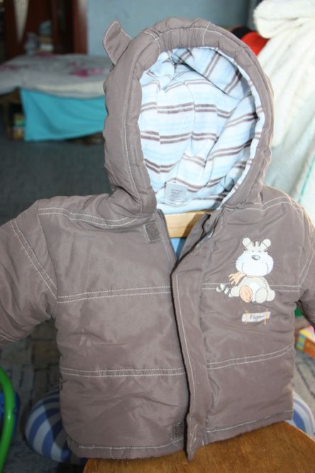 Куртка деми Jacky Baby с капюшоном и ушами ( Германия)
