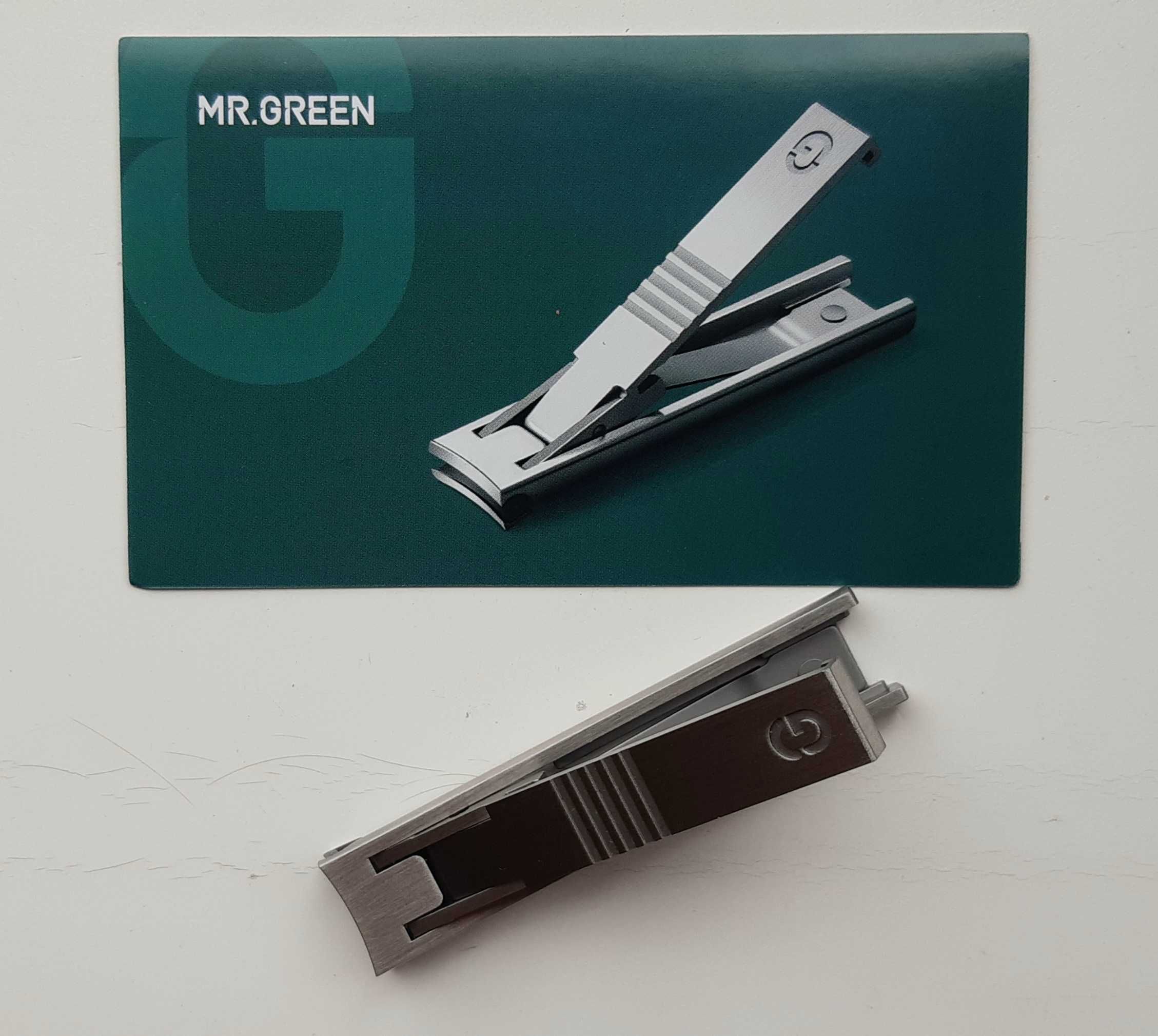 Книпсер ультратонкий кусачки для ногтей MR. GREEN MR-9999, новый