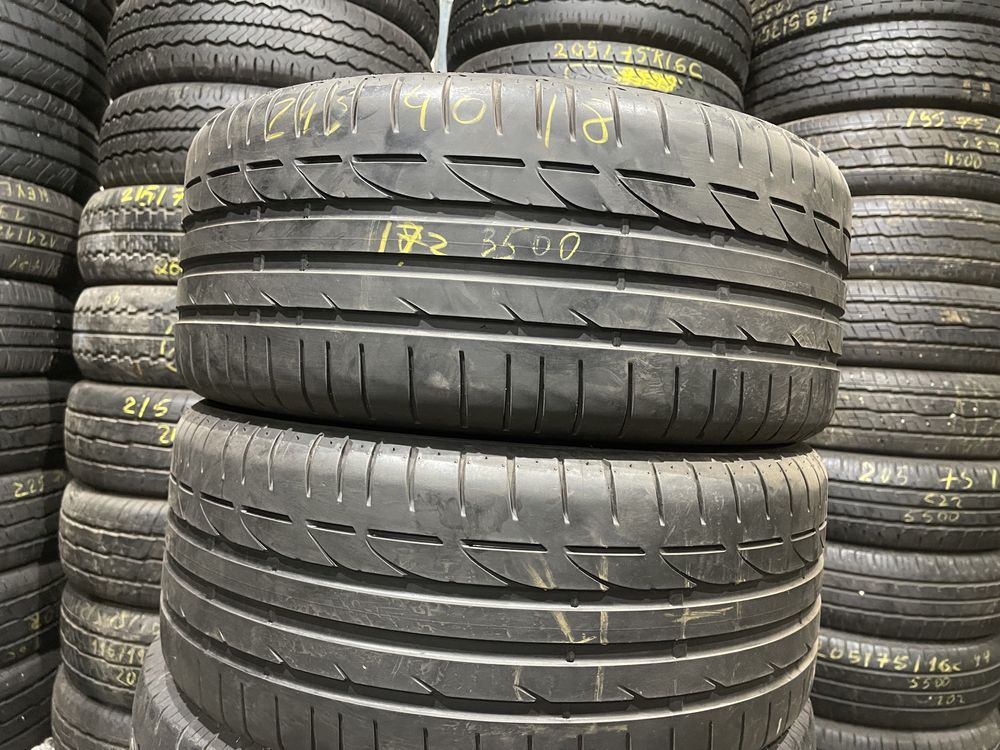 245/40R18 Bridgestone Potenza-2шт 17год