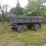 Przyczepa rolnicza D-47 wywrotka D47 kiper na trzy strony