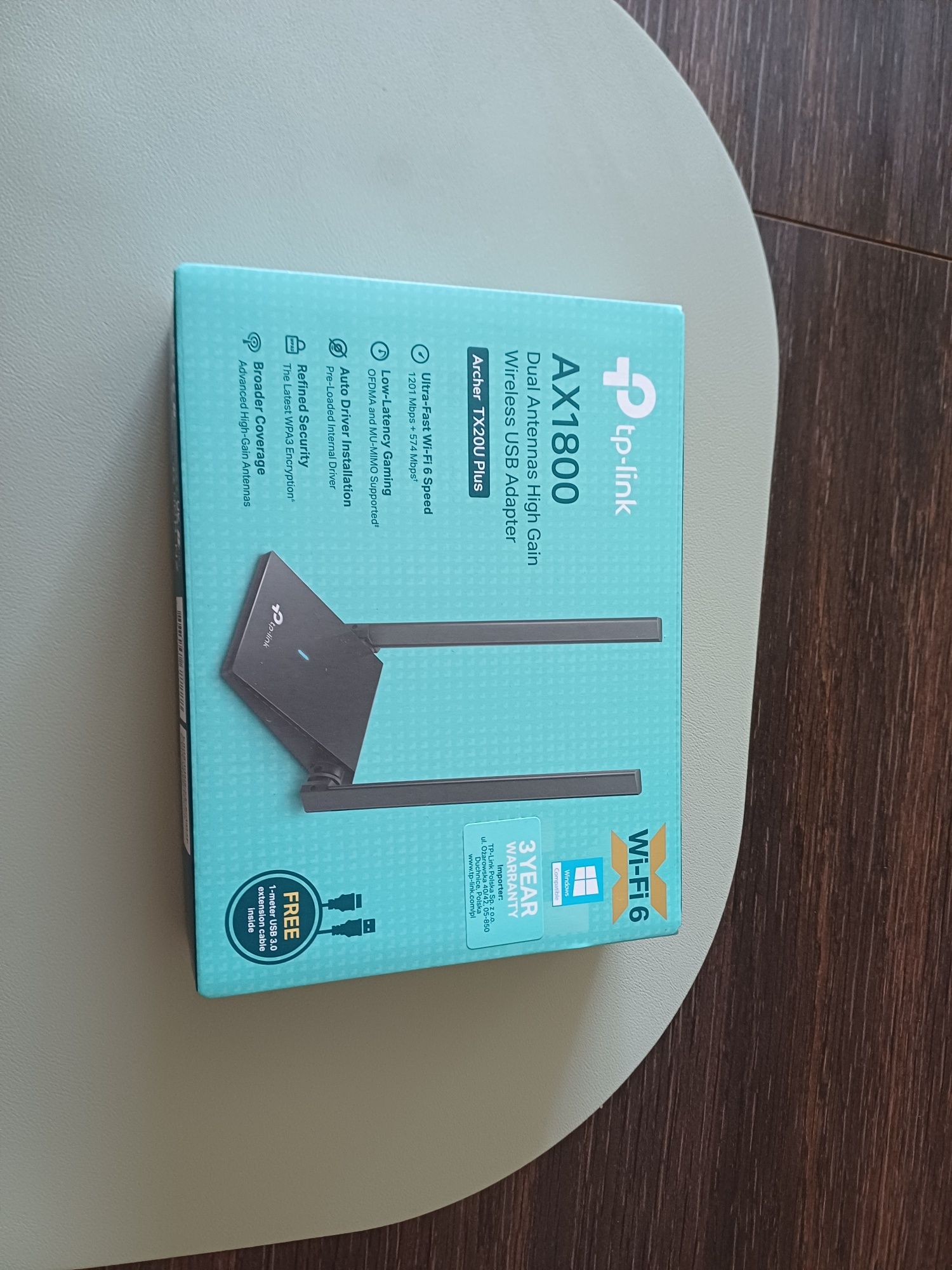 Karta sieciowa TP- Link AX 1800