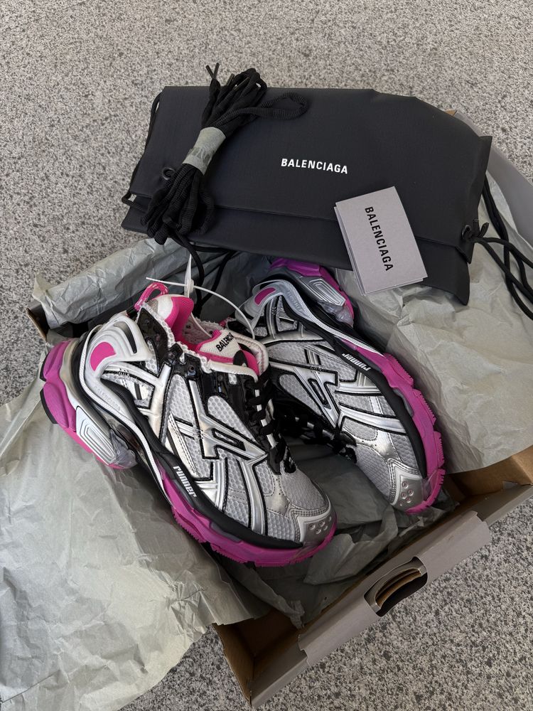 Нові! Balenciaga Runner pink / рожеві