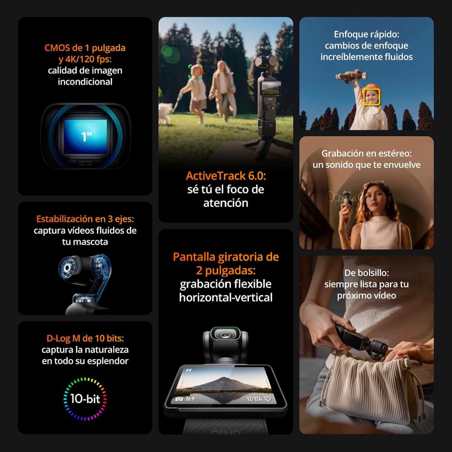 DJI Osmo Pocket 3 Creator Combo - nova loja disponível