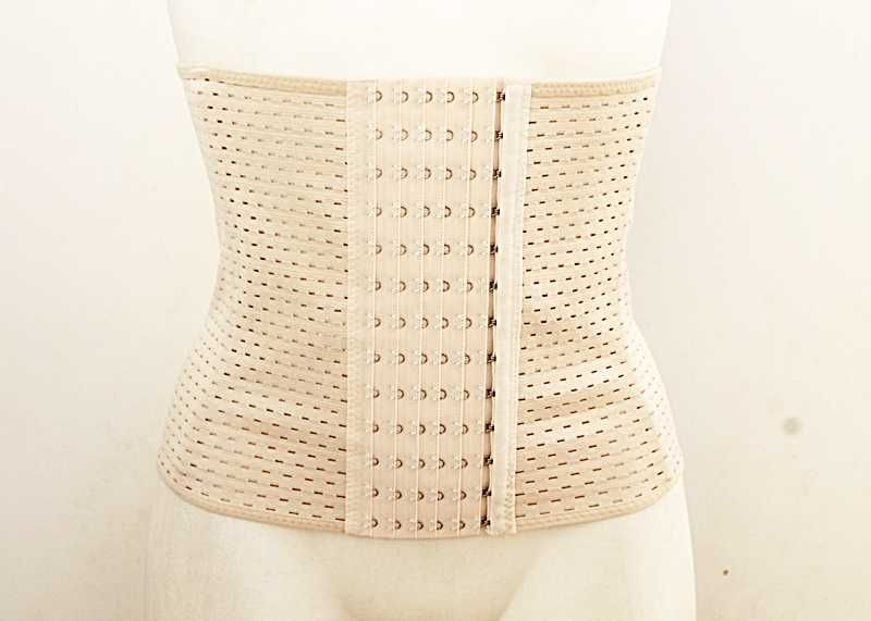 Pas poporodowy Pas po urodzeniu dziecka Pas ściągający brzuch BEŻ r. S