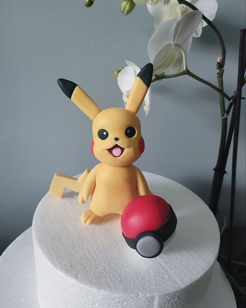 Pikachu z masy cukrowej