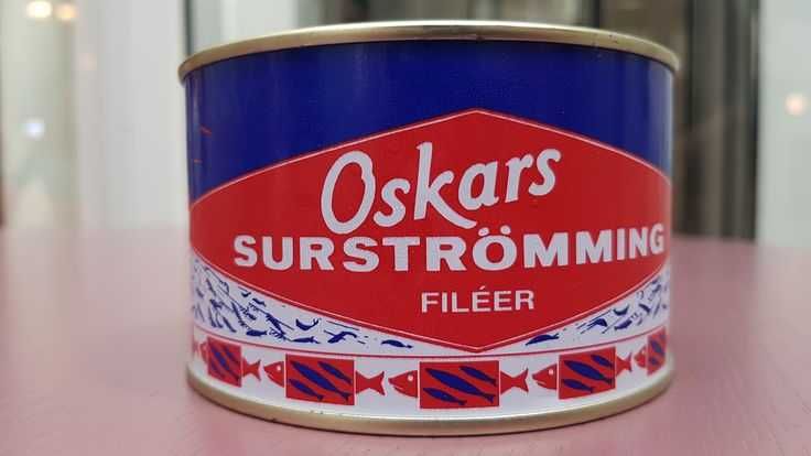 Oskars Fileer Сюрстремінг, Консерва Surströmming (Сюрстреминг)