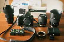 Fujifilm GFX 50S com 3 lentes - 16.000 disparos