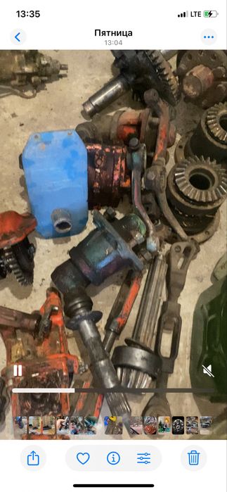 Зарчастини до юмз мтз газ 53