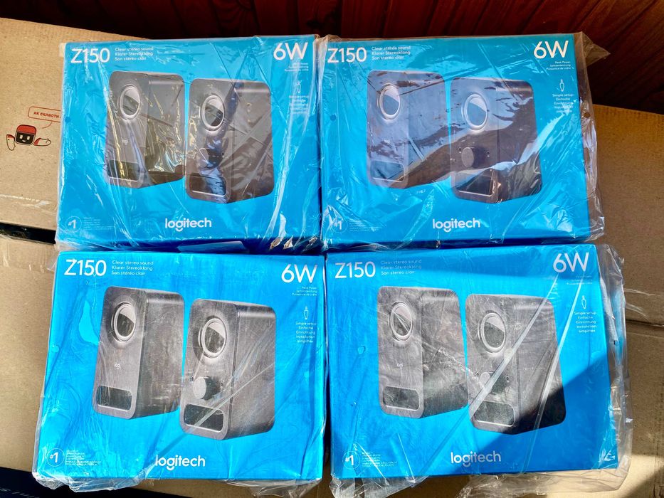 Акустична система настольні Колонки для ПК Logitech Z150 Black