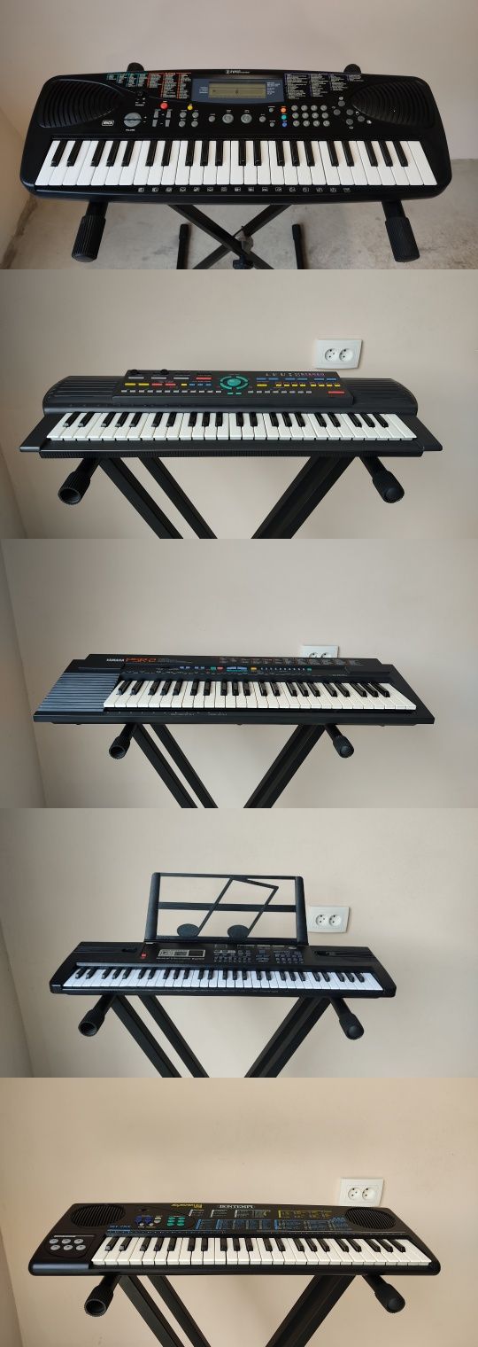 Синтезатори Yamaha PSR Casio Bontempi CAemon Technics Clifton Клавішні
