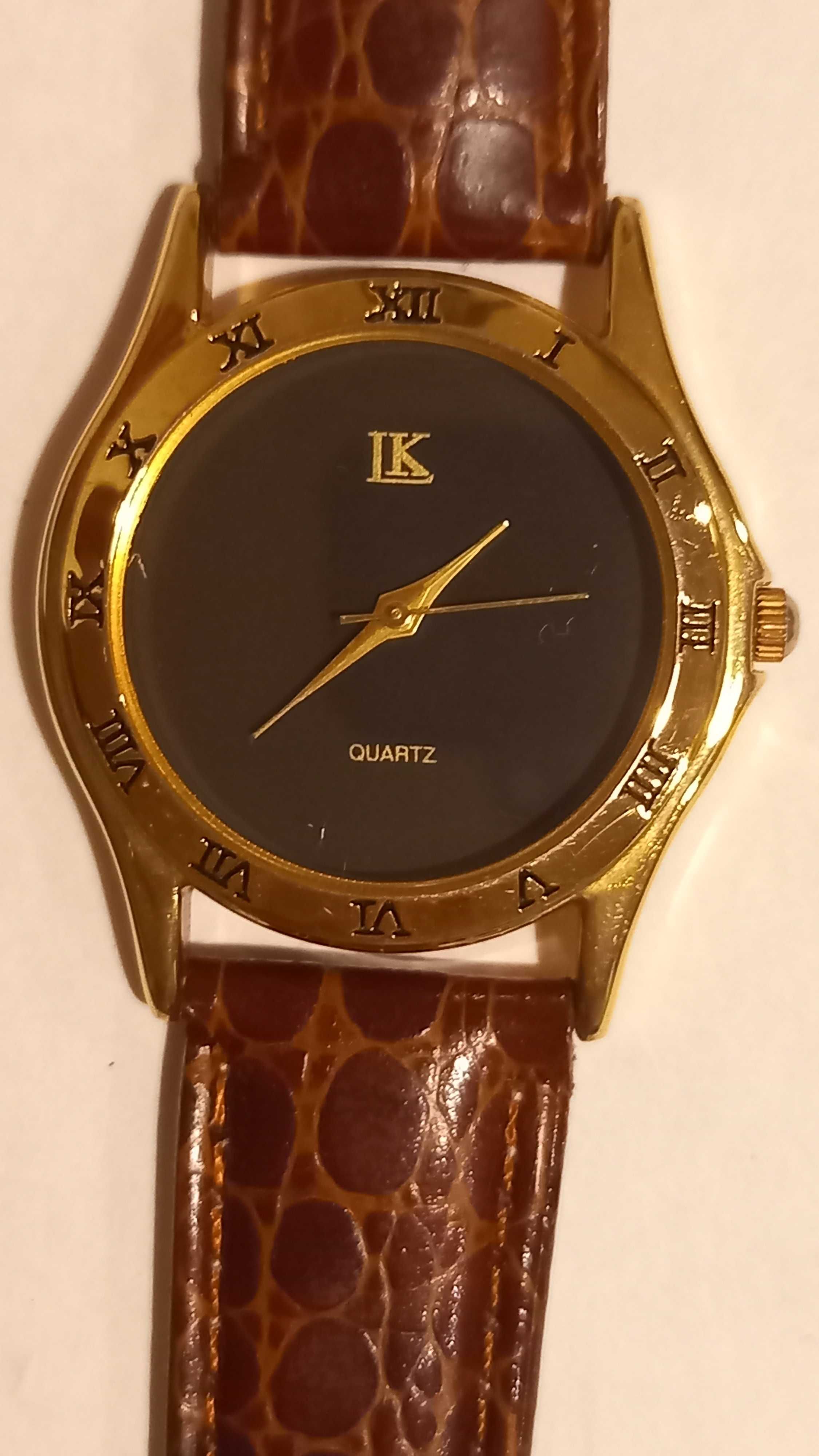 Niemiecki zegarek firmy LK analogowo-kwarcowy unisex