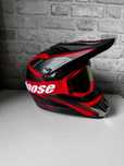 Zestaw kask r. S/M gogle cross quad rower hulajnoga ATV offroad moto