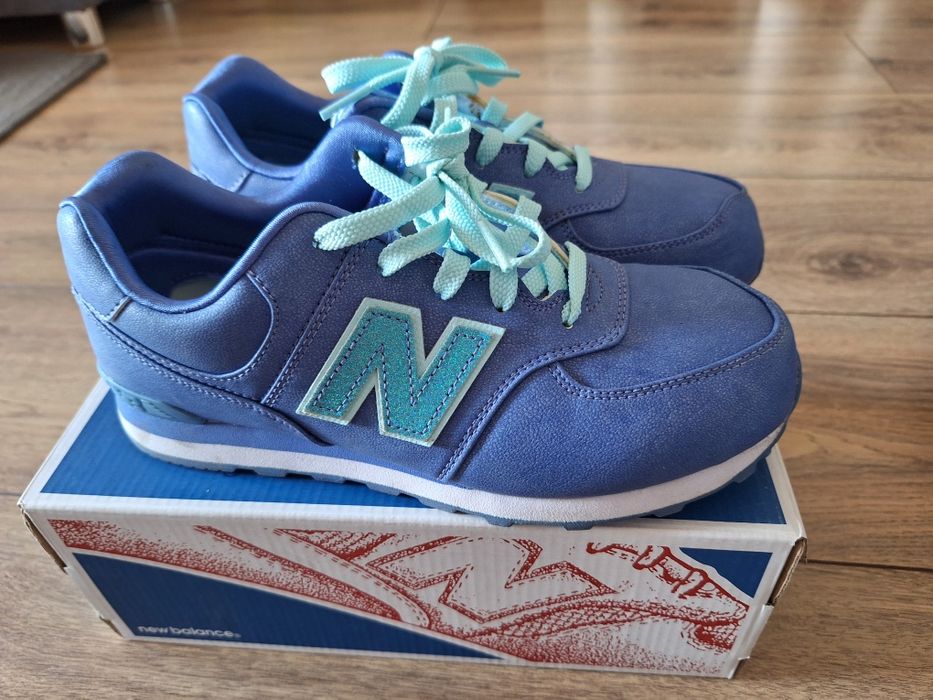 Nowe buty New Balance niebieskie 37,5