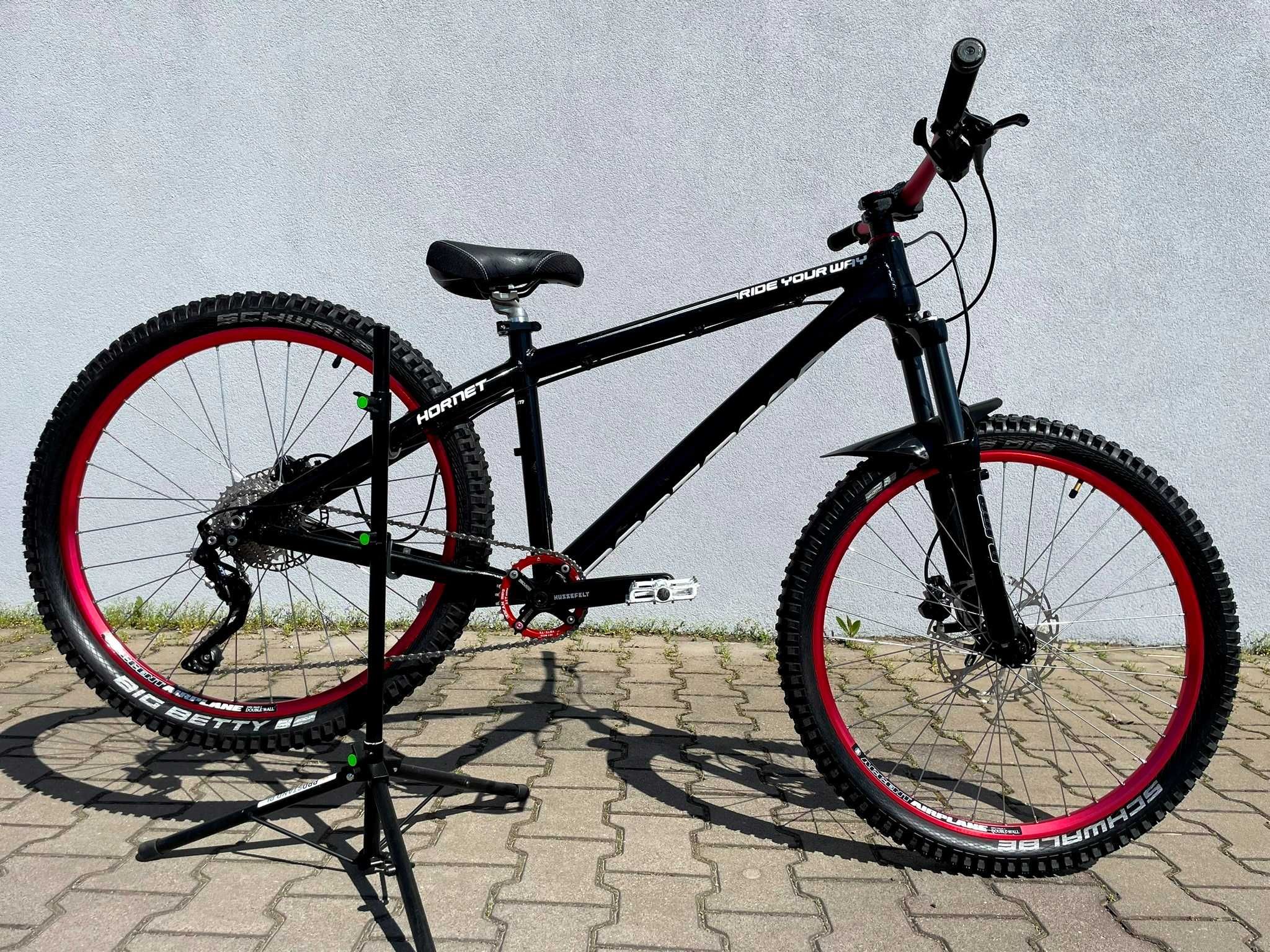 PIĘKNY Dartmoor Hornet 2016 Duro Deore XT dirt dh fr gamer phantom