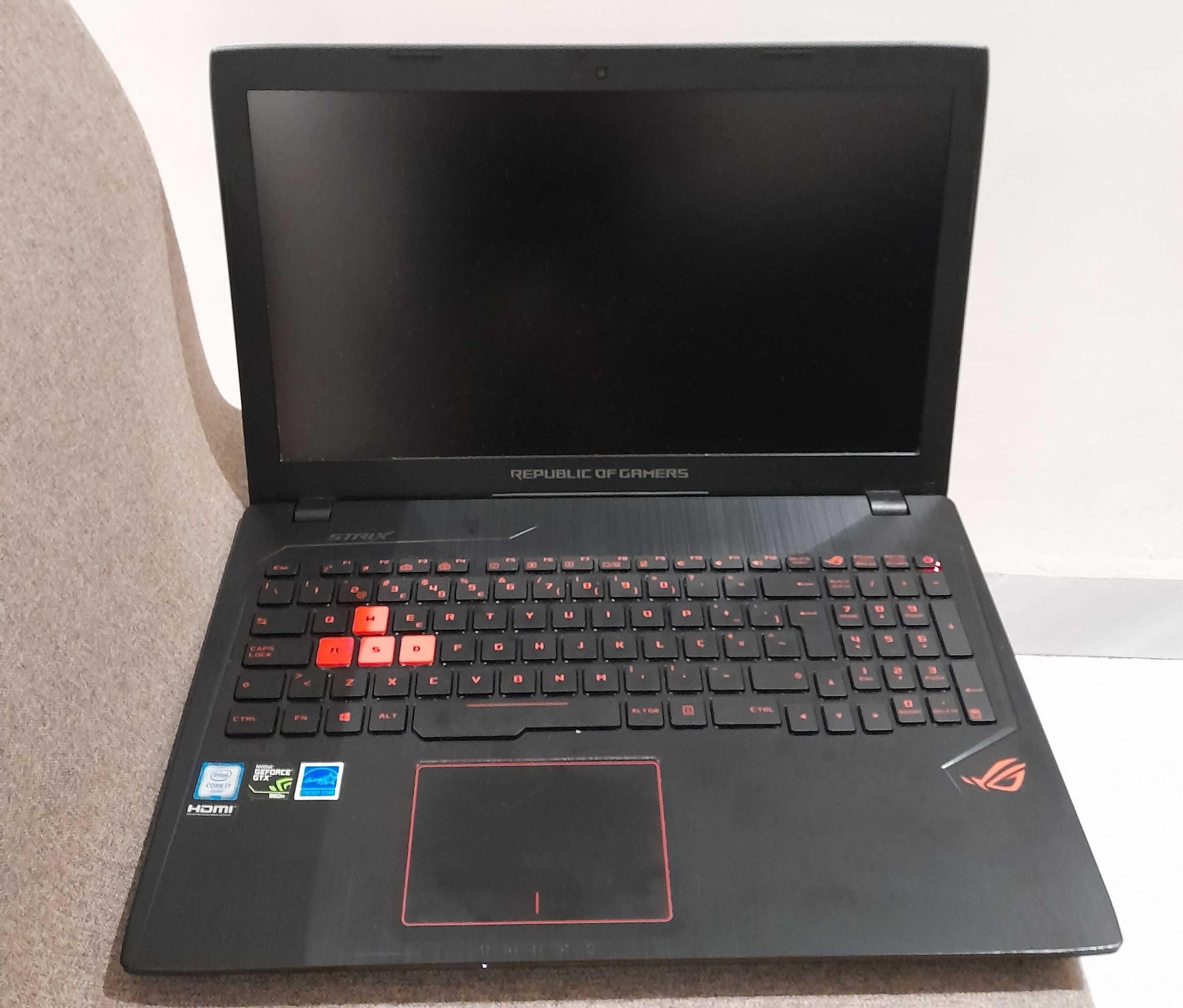 Portátil Asus ROG GL552VW + Rato ROG + Mochila