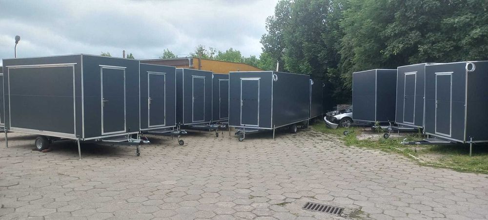 Przyczepa Handlowa Gastronomiczna 3.5mx2m WYPOSAŻONA