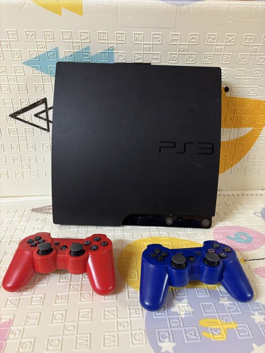 PlayStation 3 CECH-2504B przerobiona + 2 pady + 2 gry