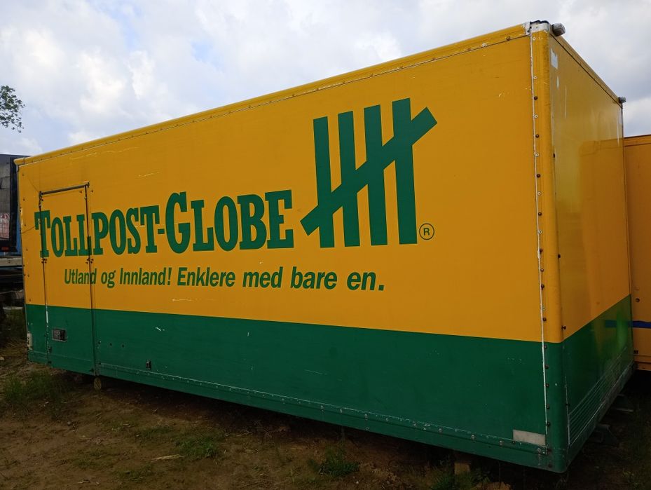Izoterma kontener 6,2m chłodnia transport