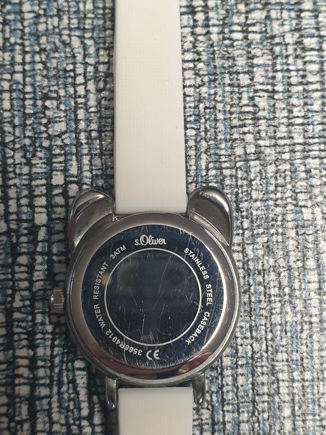s.Oliver Watch Zegarek dziecięcy Kids Girls  kotek kot