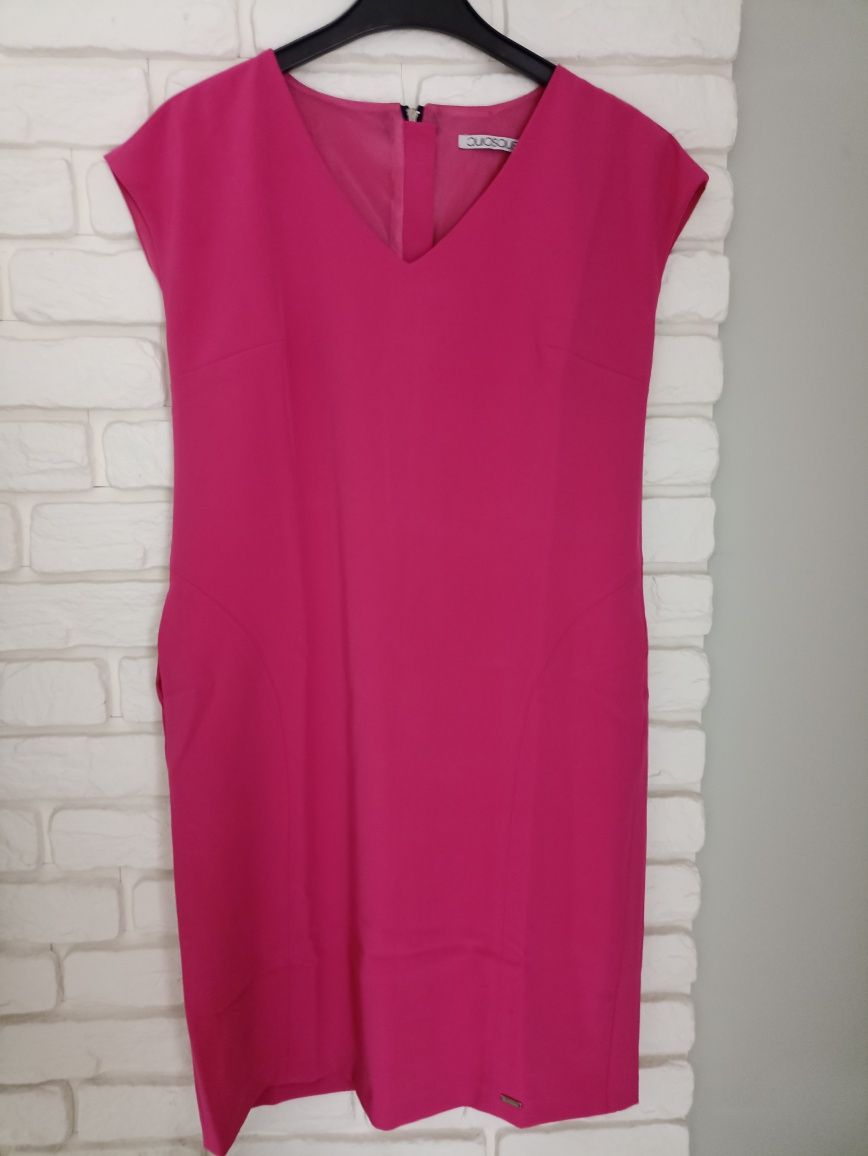 Różowa sukienka z Quiosque rozmiar 34