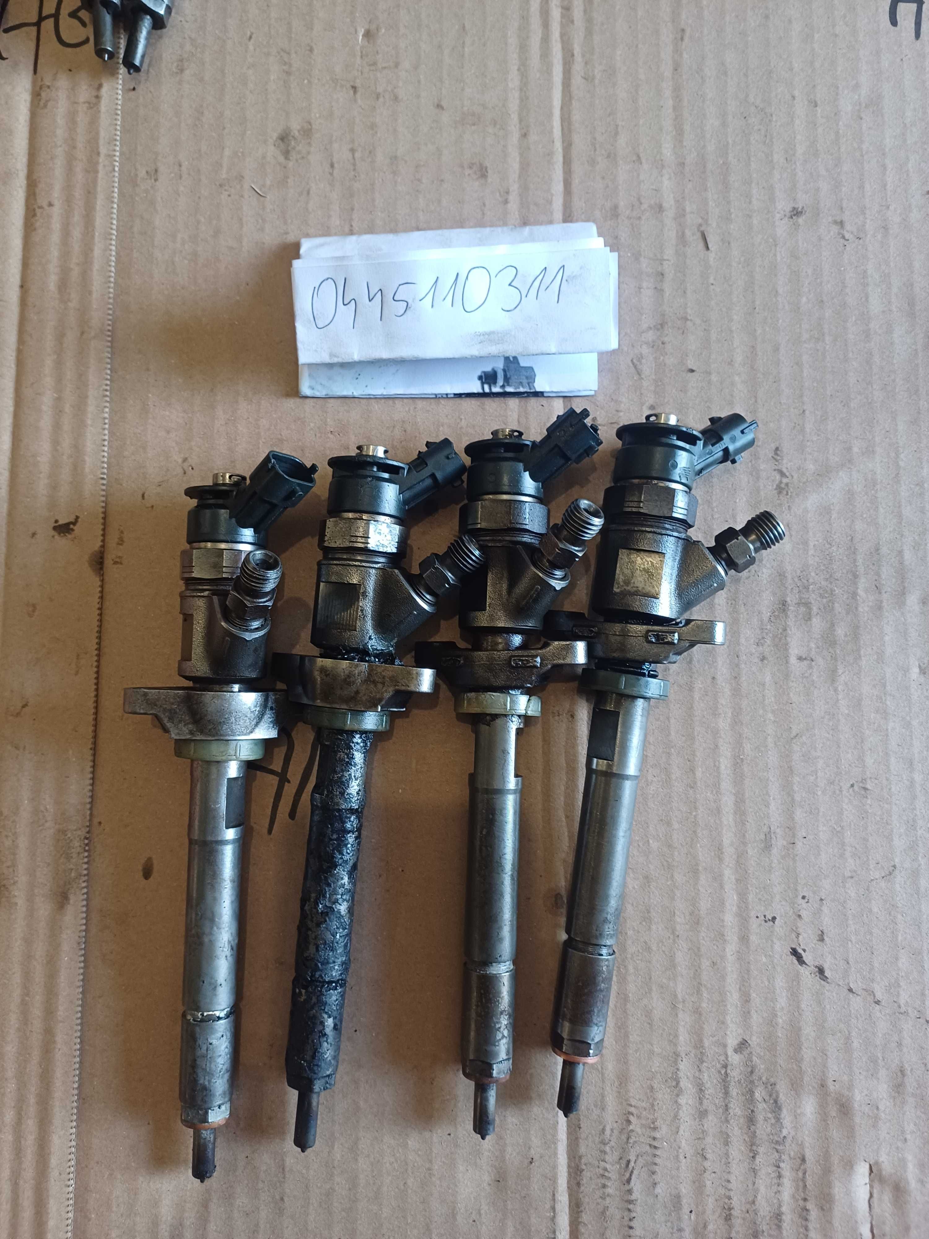 Wtryski 1.6 hdi 1,9 dci Peugeot Ranault Opel Ford