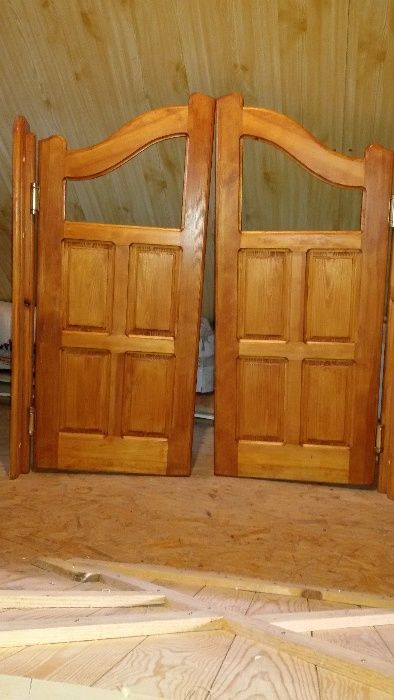 Drzwi drewniane ręcznie wykonane