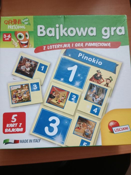 Bajkowa gra Carotina Lisciani