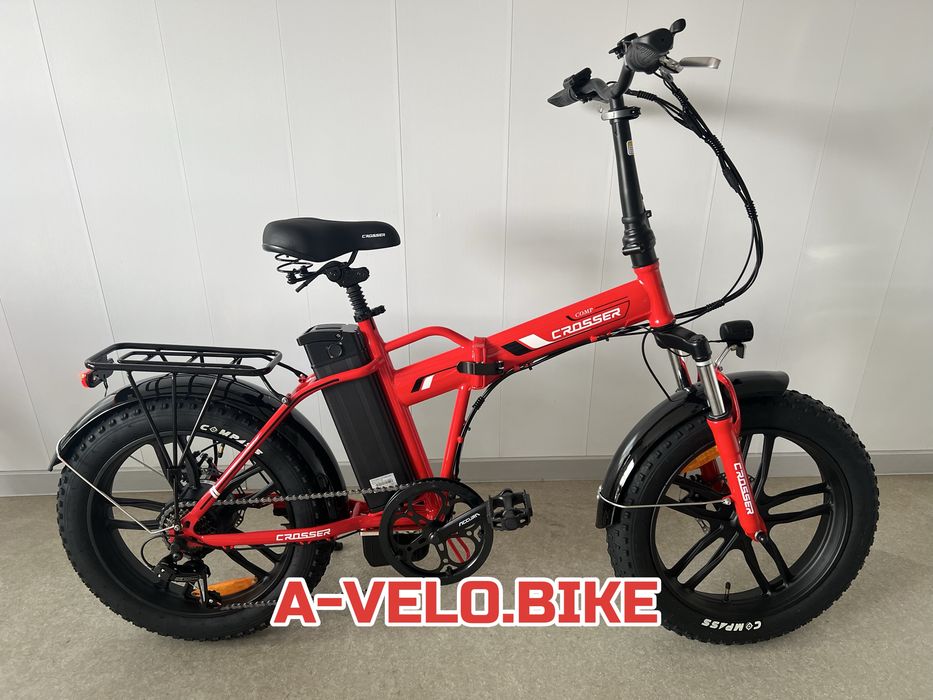 Crosser Comp fatbike модель 2026 року/500 Watt/фетбайк складний