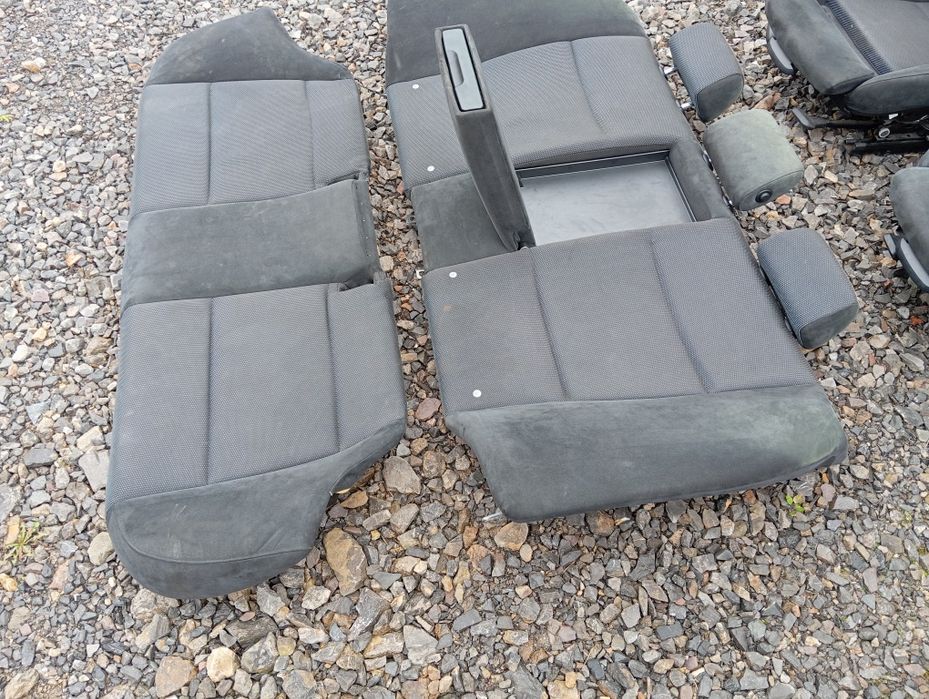 Fotele sportsitze kanapa wnętrze środek Alcantara BMW e90