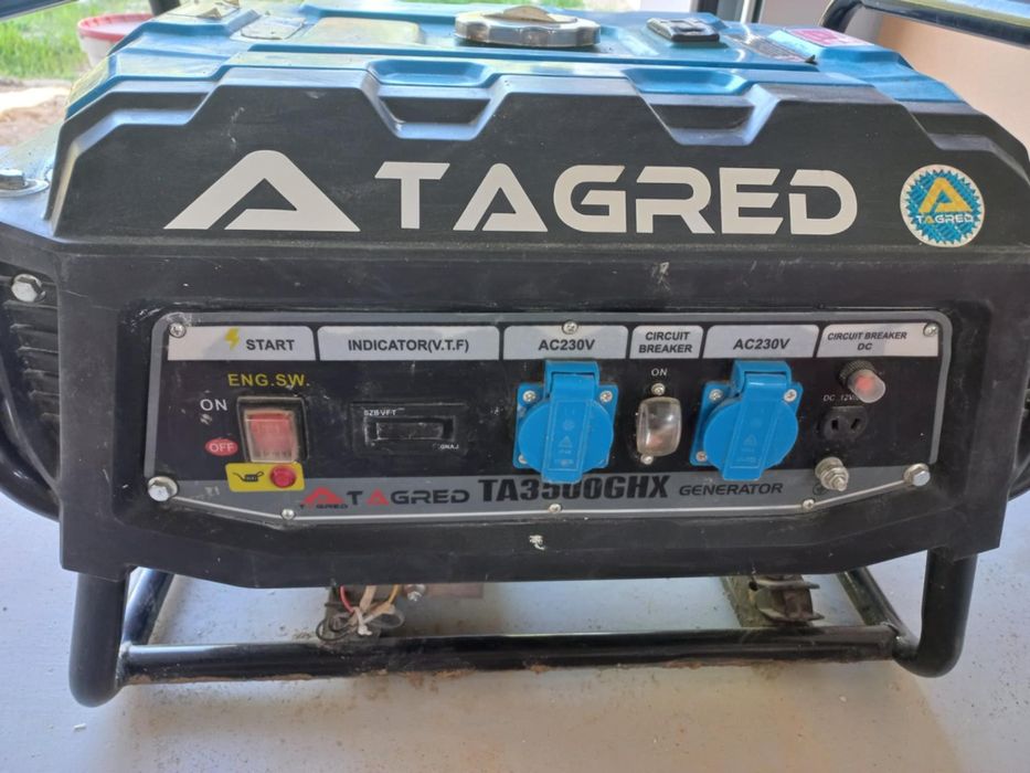 AGREGAT TAGRED 3500W+ olej+ filtr powietrza