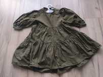 Khaki sukienka 98 Next