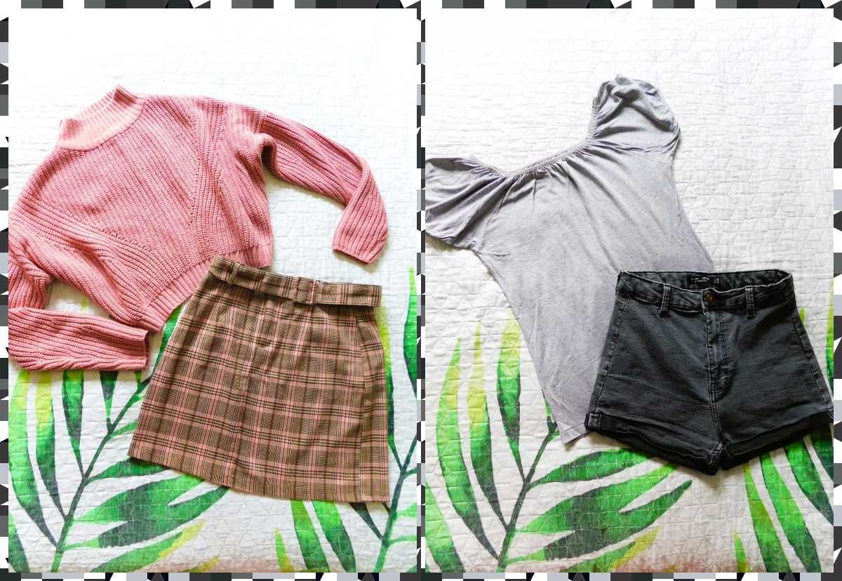 Mega paka zestaw ubrań damskich/ dla nastolatki XS/S