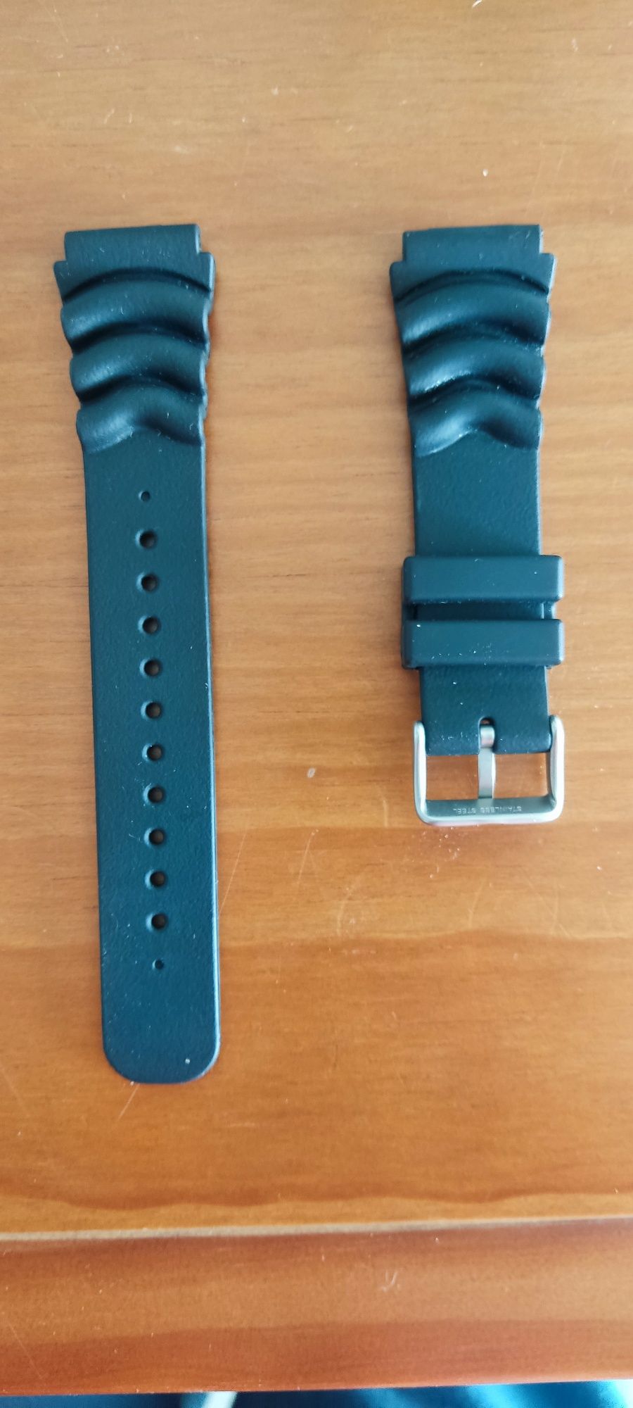 Pulseira em borracha relógio diver 22mm