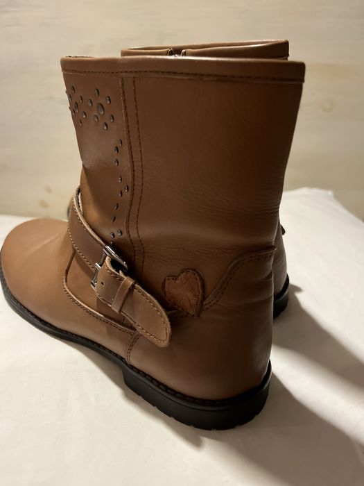 Botas em pele pepe jeans