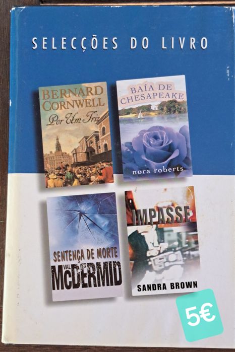 Lote de 7 livros = 22€