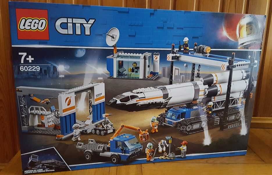 LEGO 60229 Lego City Transport i montaż rakiety MISB Wrocław