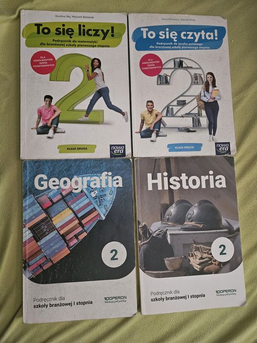 książki do klas 2 szkoły średniej