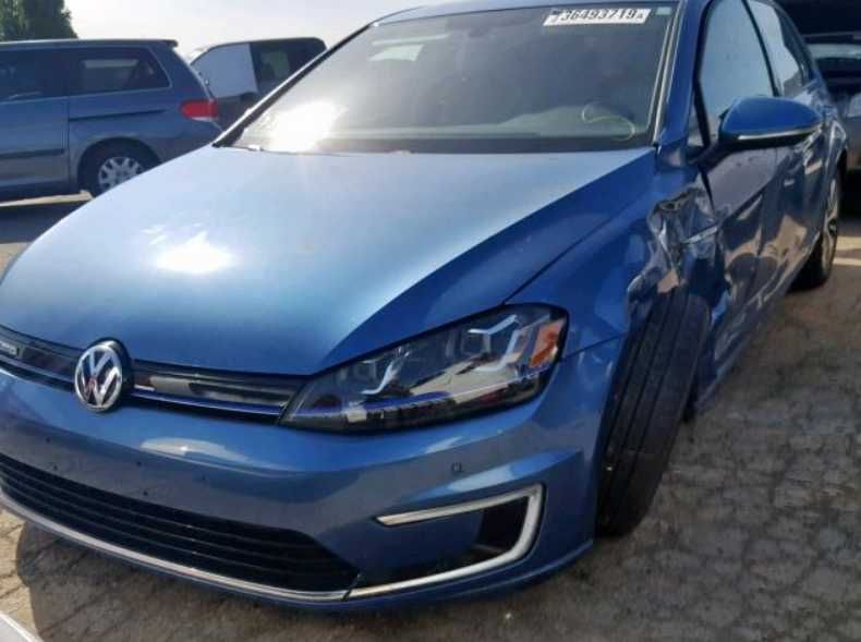 Бампер Volkswagen E-Golf Вольксваген є гольф на шрот Розборка разборка