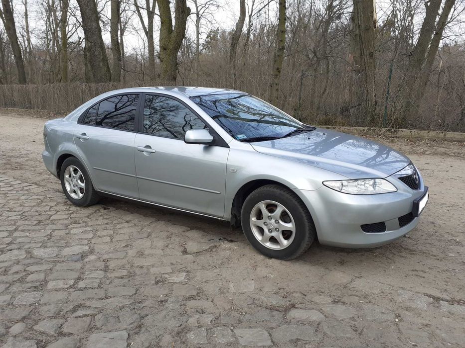 Mazda 6 2.3 BEN SREBRNY SEDAN SKÓRY /Na części