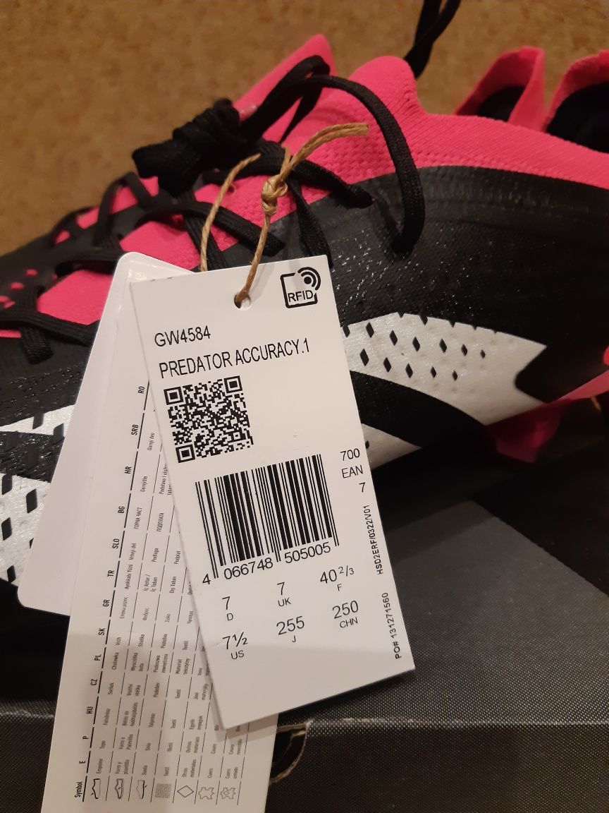 Korki Adidas Predator Accuracy.1 SG rozm. 40 2/3