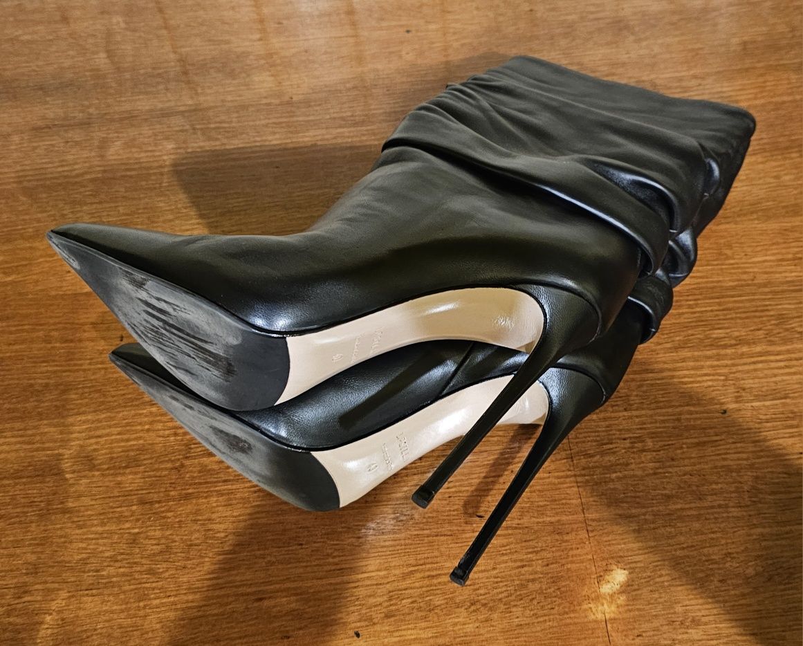 Le silla botki skóra 40 12cm