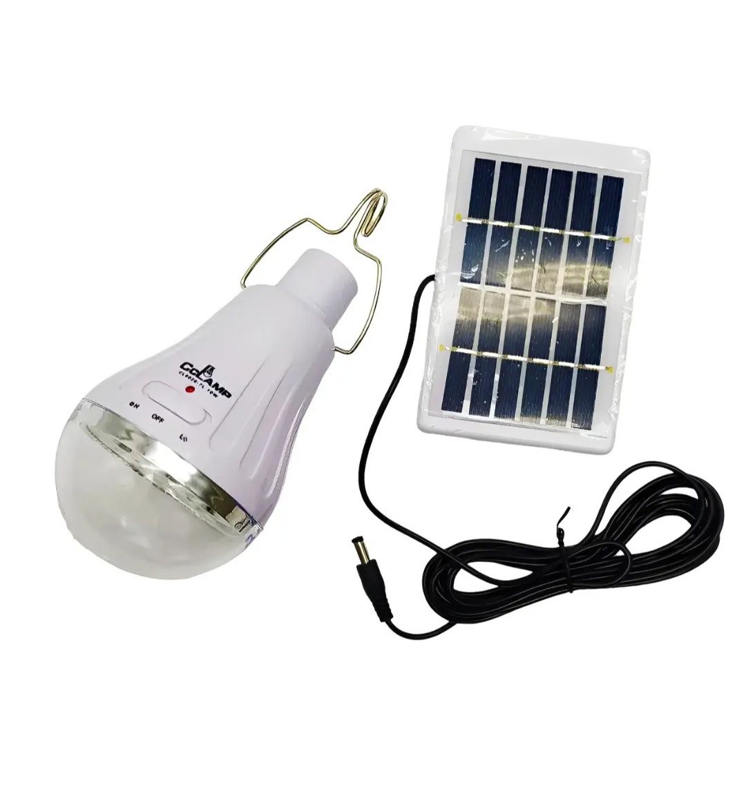 Лампа ліхтар фонарь аккумулятор кемпинговая солнечная панель CL028